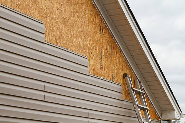 Professional Siding technician working in Saint Benedict, PA